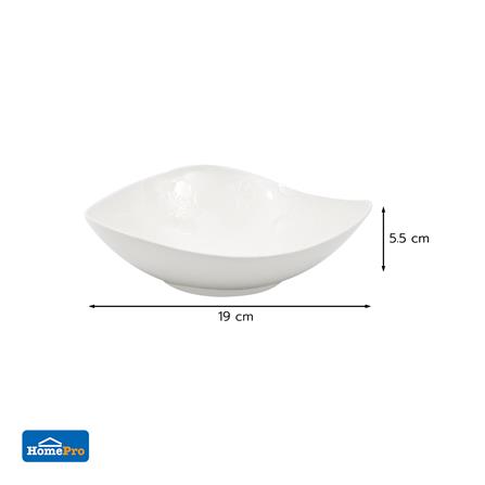 จานบัวเหลี่ยม PORCELAIN 7.5 นิ้ว KECH HANA_4