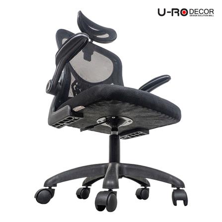 เก้าอี้สำนักงาน U-RODECOR CAPRI สีดำ_4