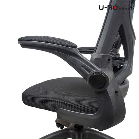 เก้าอี้สำนักงาน U-RODECOR CAPRI สีดำ_5