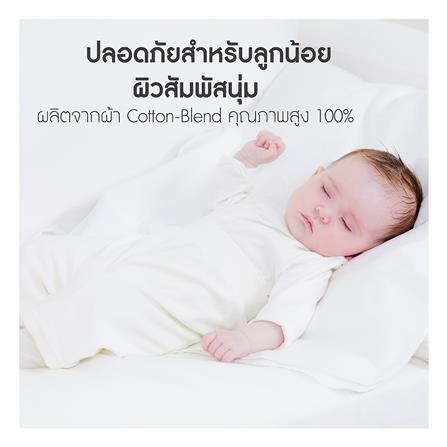 ผ้ารองกันเปื้อน KING SIZE LOTUS FULL FIT PERFECT SLEEP สีขาว_11