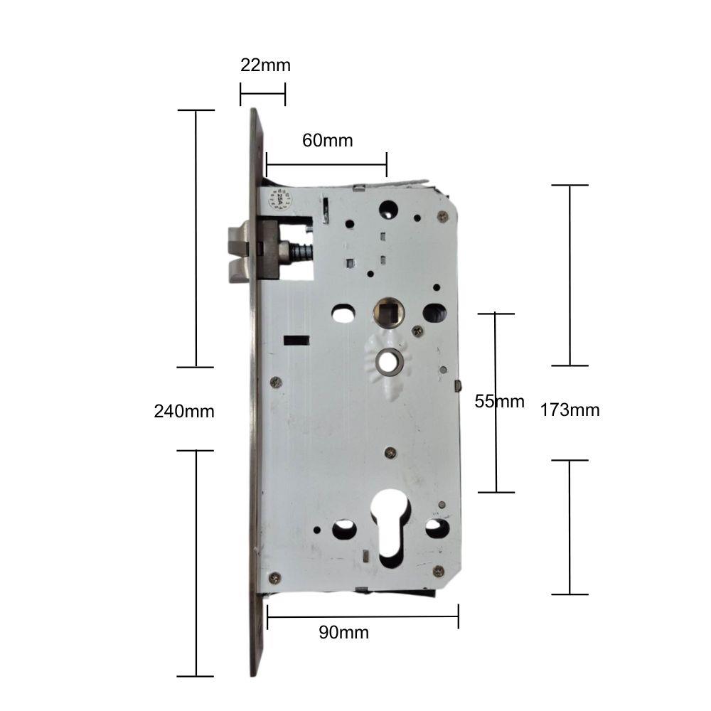 กลอนดิจิตอล SECUON SEC-397 สีดำ