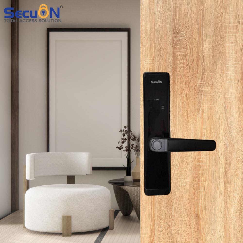 กลอนดิจิตอล SECUON SEC-397 สีดำ