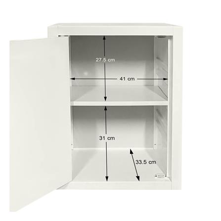 ตู้แขวนเดี่ยว ABS CABIN HOLLYN 48x67.5 ซม. สีเบจ_6