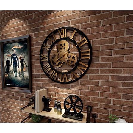 นาฬิกาแขวน INTERY C1038C012_15 23.62 นิ้ว สีทอง/ดำ_3