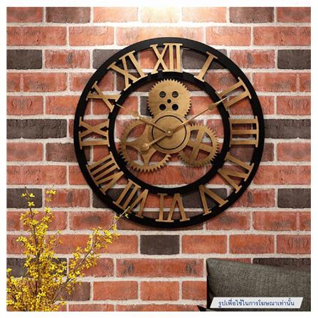 นาฬิกาแขวน INTERY C1038C012_15 23.62 นิ้ว สีทอง/ดำ_4