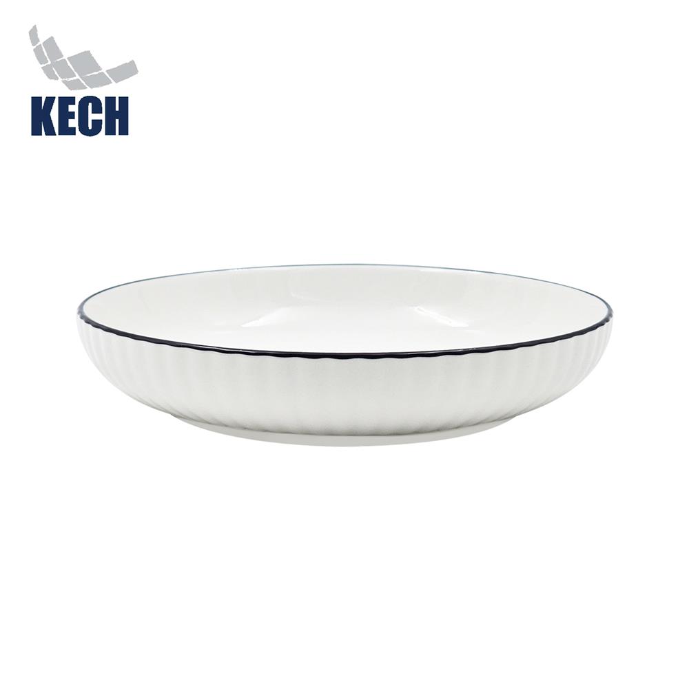จานบัว PORCELAIN 7 นิ้ว KECH OKI