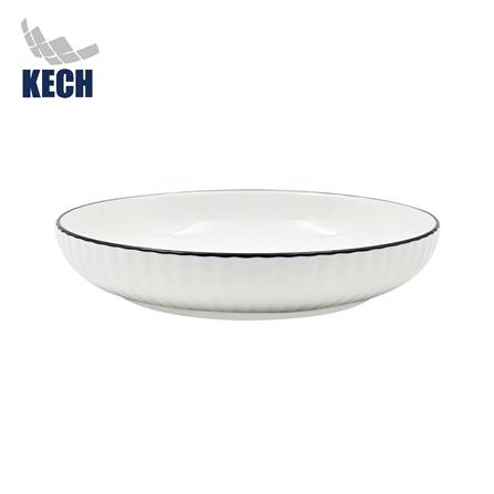 จานบัว PORCELAIN 7 นิ้ว KECH OKI_0