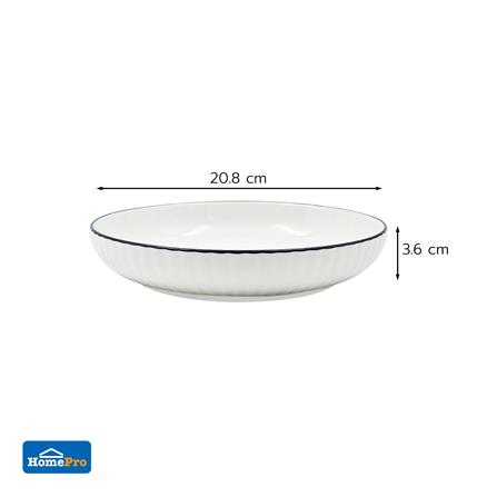 จานบัว PORCELAIN 8 นิ้ว KECH OKI_4