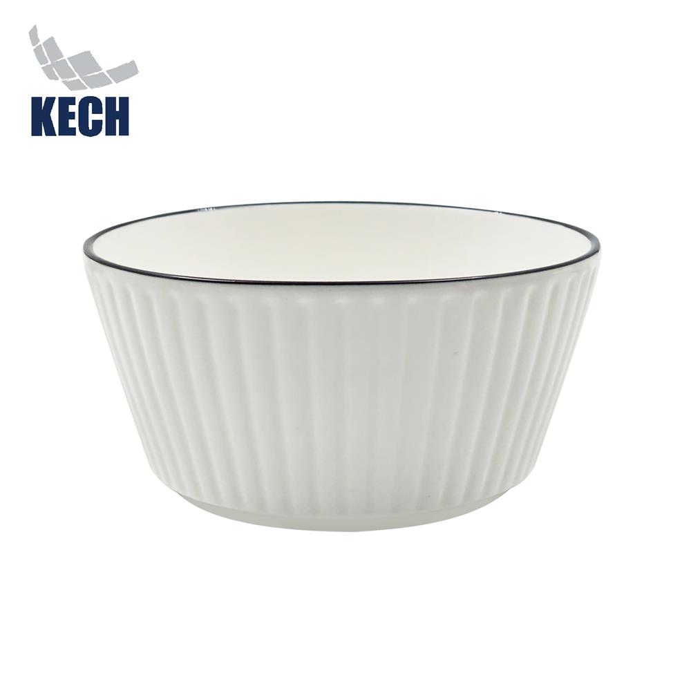 ชามทรงตรง PORCELAIN 8 นิ้ว KECH OKI