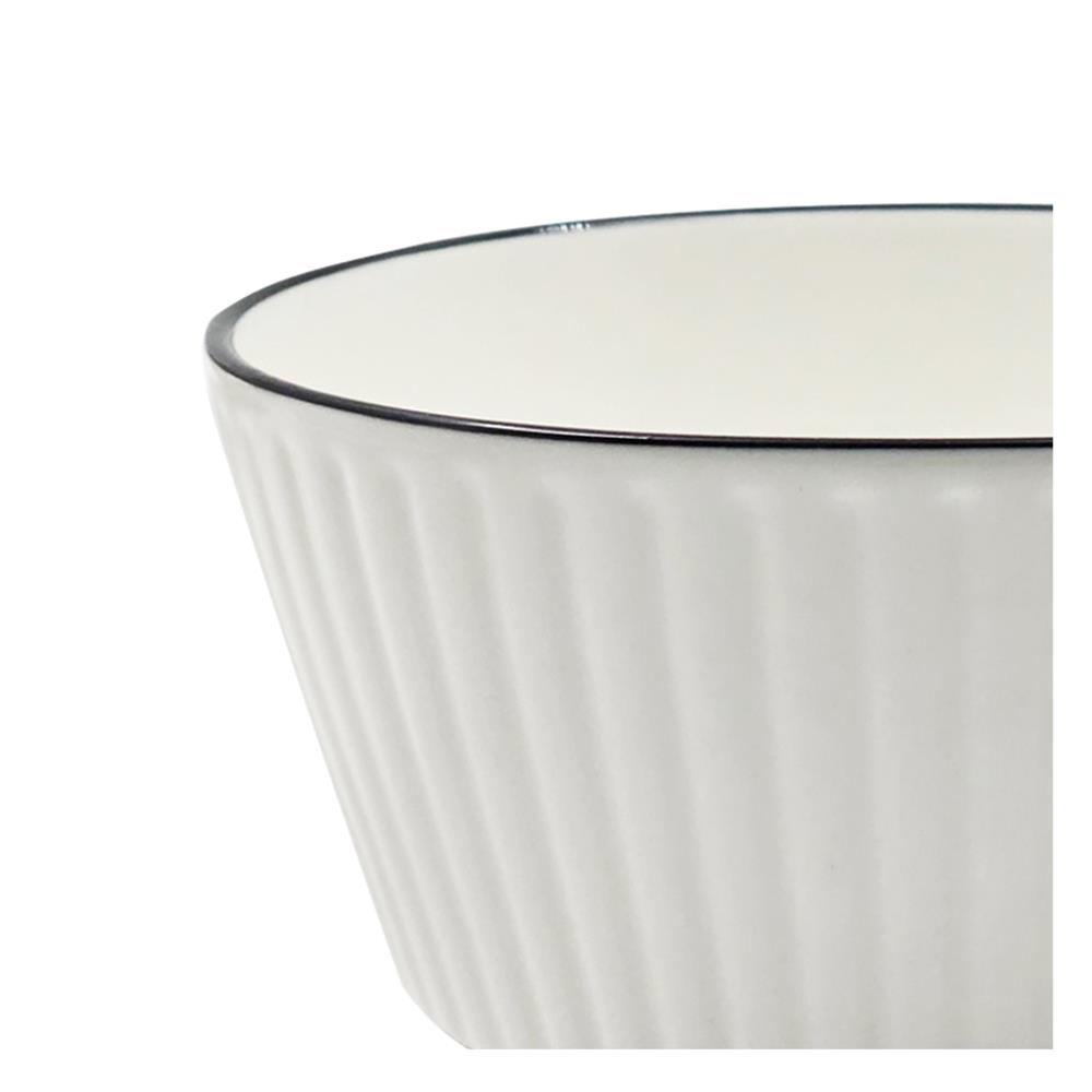 ชามทรงตรง PORCELAIN 8 นิ้ว KECH OKI