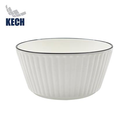 ชามทรงตรง PORCELAIN 8 นิ้ว KECH OKI_0