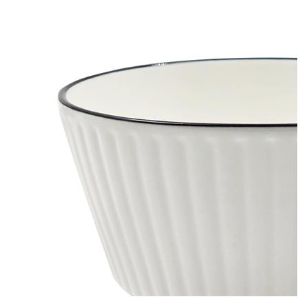 ชามทรงตรง PORCELAIN 8 นิ้ว KECH OKI_2