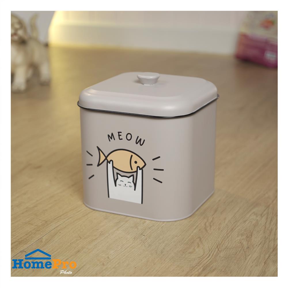 ขวดโหลฝาดึง 6 ลิตร KECH PET FOOD MEOW