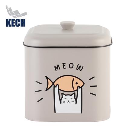 ขวดโหลฝาดึง 6 ลิตร KECH PET FOOD MEOW