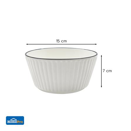 ชามทรงตรง PORCELAIN 6 นิ้ว KECH OKI_4