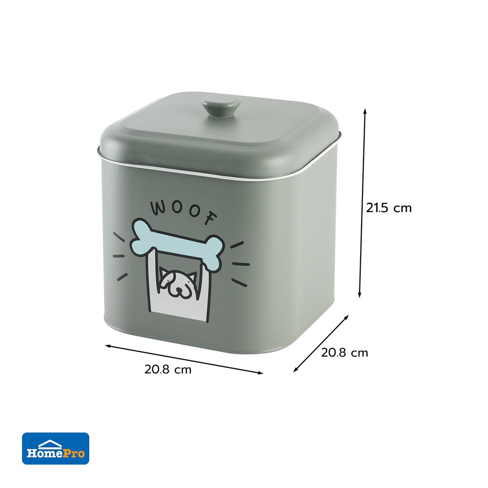 ขวดโหลฝาดึง 6 ลิตร KECH PET FOOD WOOF