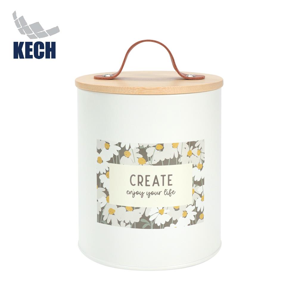 ขวดโหลกลมฝาดึง 0.85 ลิตร KECH CREATE GARDENER_1