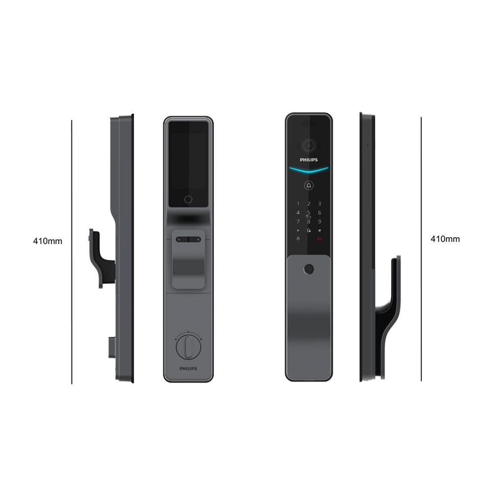 กลอนดิจิตอล PHILIPS PHL-720 MVP สีดำ