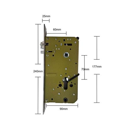 กลอนดิจิตอล PHILIPS PHL-720 MVP สีดำ_6