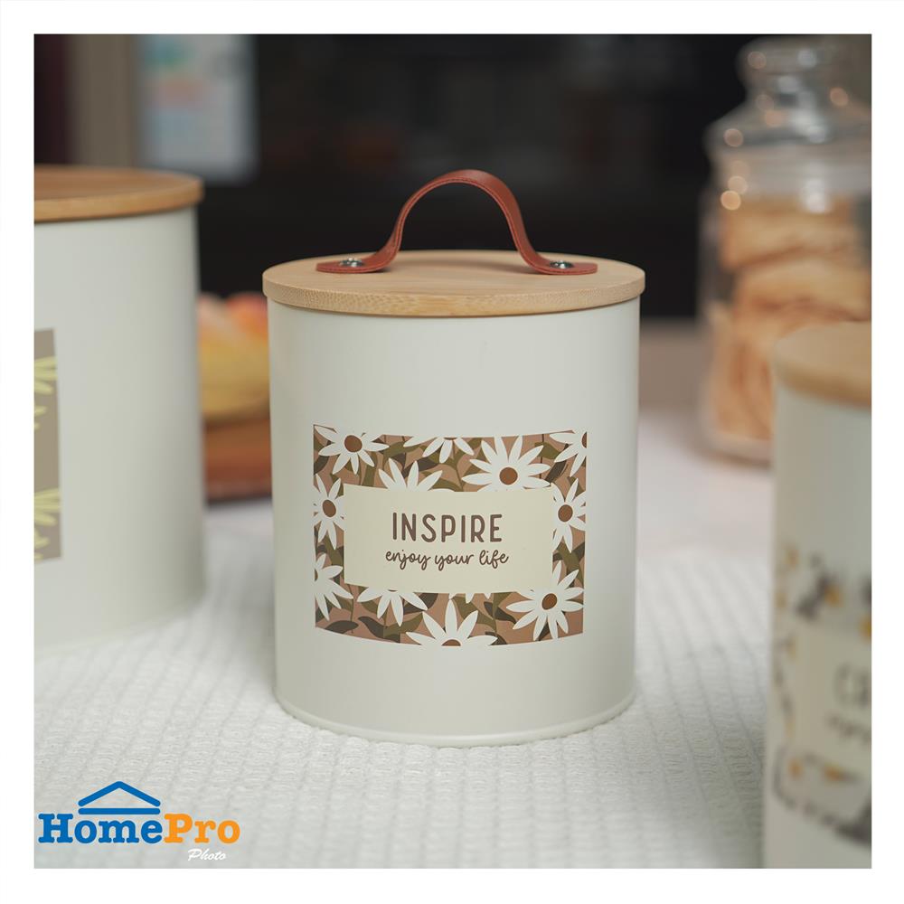 ขวดโหลกลมฝาดึง 0.85 ลิตร KECH INSPIRE GARDENER