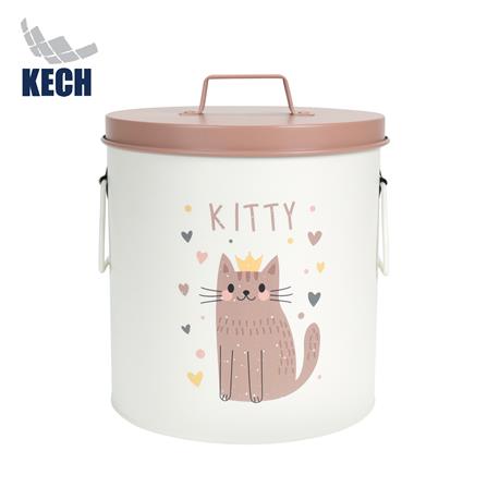 ขวดโหลฝาดึง 4.6 ลิตร KECH PET FOOD KITTY_0