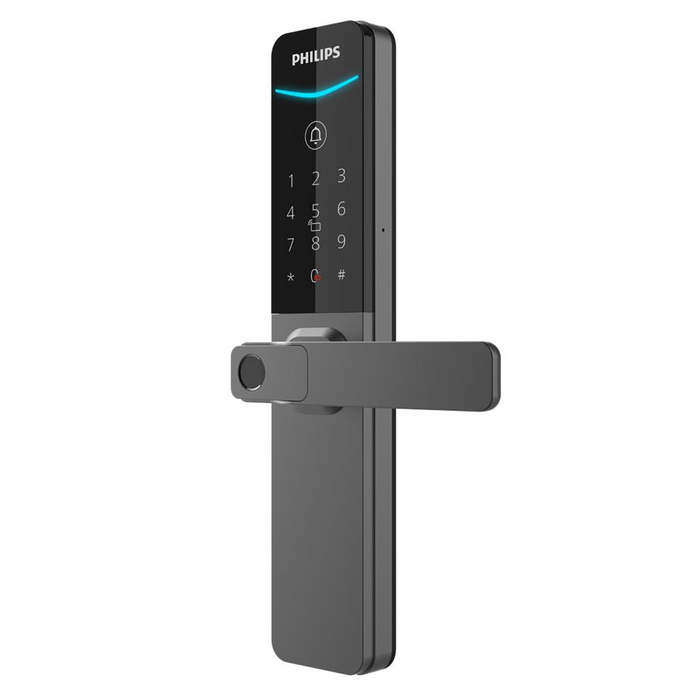 กลอนดิจิตอล PHILIPS PHL-615 สี BLACK