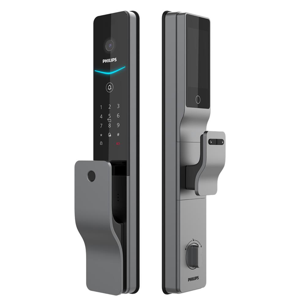 กลอนดิจิตอล PHILIPS PHL-720 FVP สีดำ