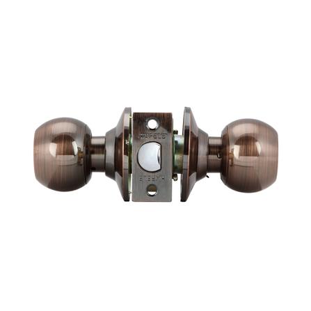 ลูกบิดห้องน้ำ หัวกลม HAFELE 489.93.149 สีทองแดงรมดำ_2