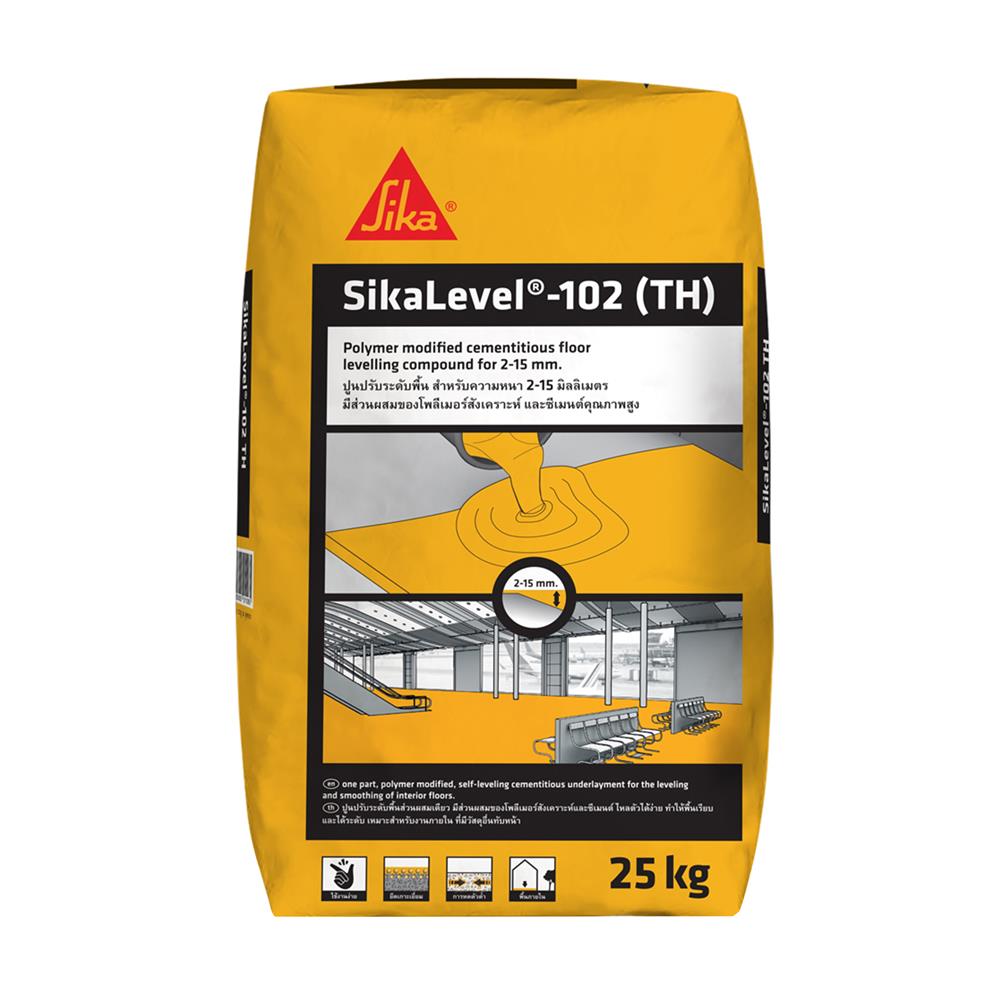 ซีเมนต์ปรับระดับ SIKA LEVEL102 TH 25 กก.