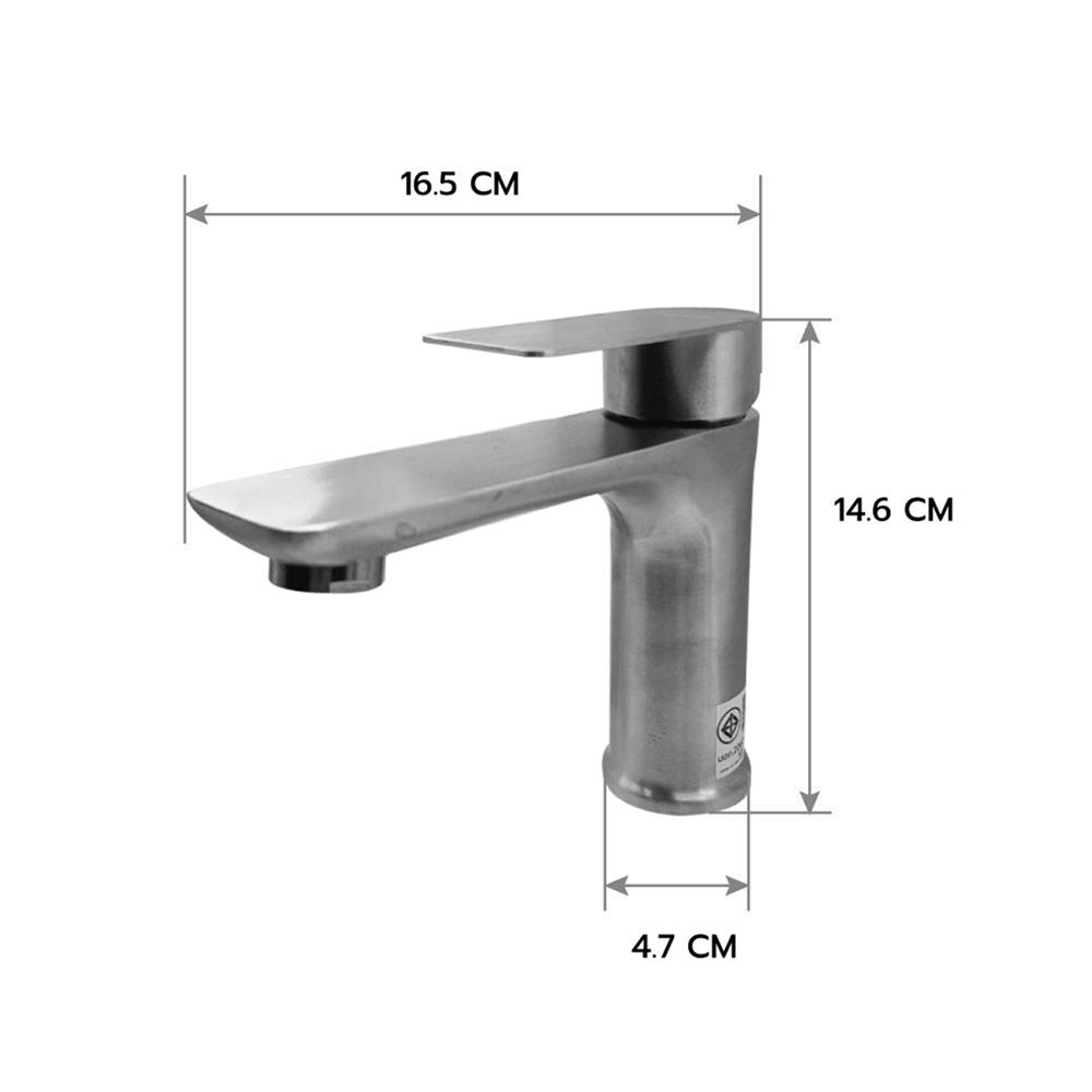 ก๊อกอ่างล้างหน้าเดี่ยวเคาน์เตอร์ LUZERN LS-2201-S