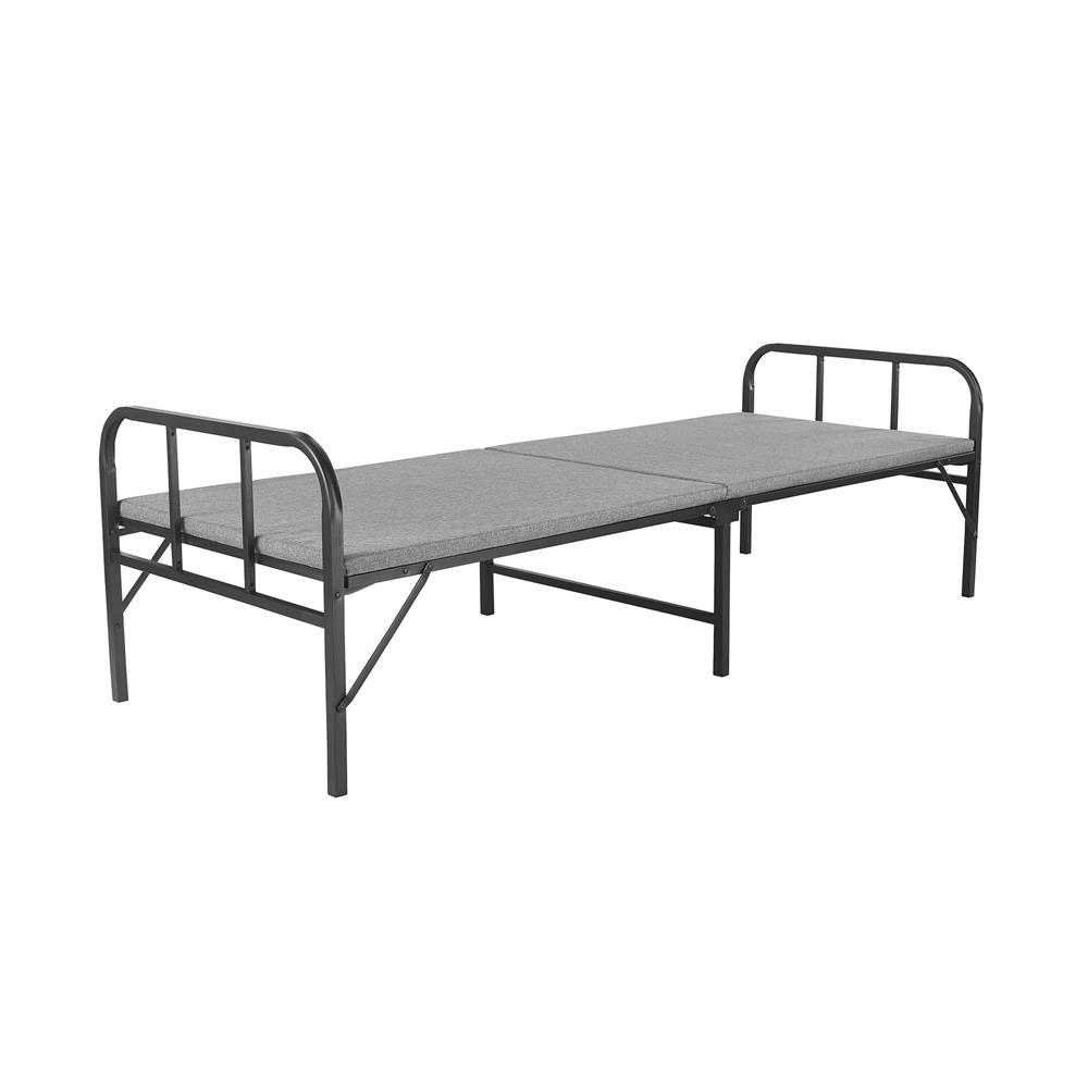 เตียงพับพร้อม TOPPER HOME LIVING STYLE EASY สี GREY