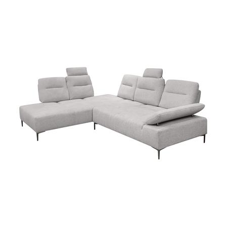 โซฟาเข้ามุมซ้าย BENETTA RAVELLO สีเทาอ่อน_0