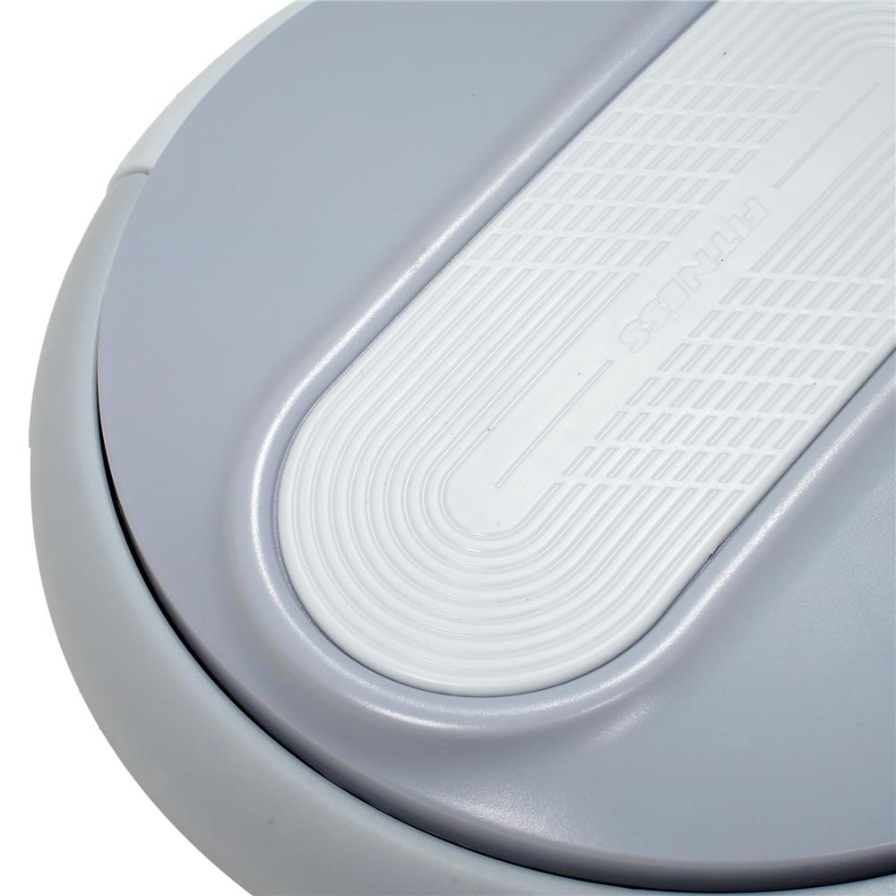 จานหมุนออกกำลังกายพร้อมสาย GRANDE สีเทา