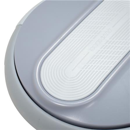 จานหมุนออกกำลังกายพร้อมสาย GRANDE สีเทา_4