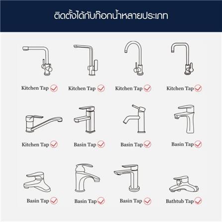 หัวต่อก๊อกพลังน้ำ MICRO BUBBLE KUDOS K2101149_9