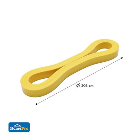 ยางยืดออกกำลังกาย GRANDE แรงต้านเบา สีเหลือง_5