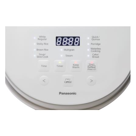 หม้อหุงข้าว DIGITAL PANASONIC SR-DL184WSN 1.8 ลิตร สีขาว_5