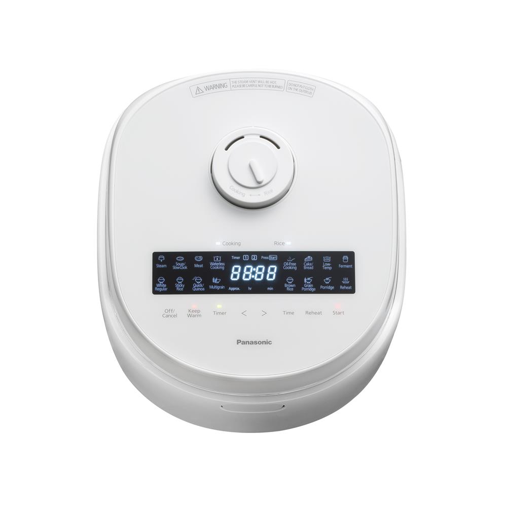 หม้อหุงข้าว DIGITAL PANASONIC SR-DK104WSN 1 ลิตร สีขาว