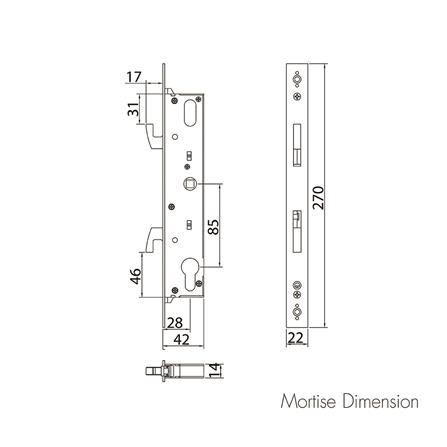 กลอนดิจิตอล ESTHER EAE-08-332-5 สีดำ_5