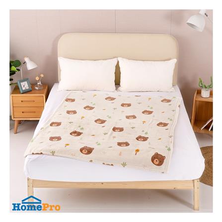 ผ้าห่ม SNAZZ LITTLE_B 50x60 นิ้ว สี BROWN_4