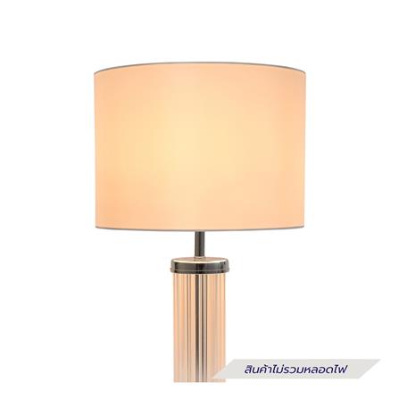ไฟตั้งโต๊ะ CARINI MT23610 สีขาว/เงิน_1