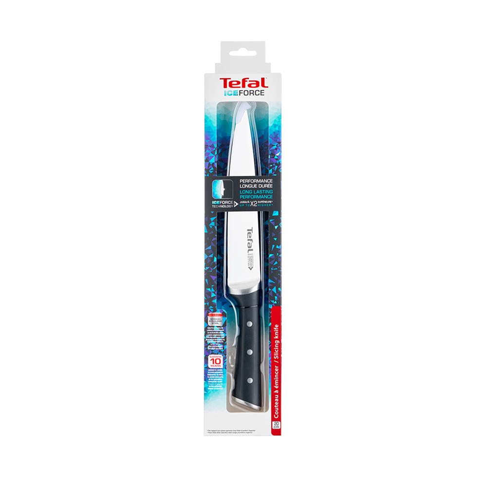 มีดหั่น 20 ซม. TEFAL ICE FORCE K2320714 สีเงิน