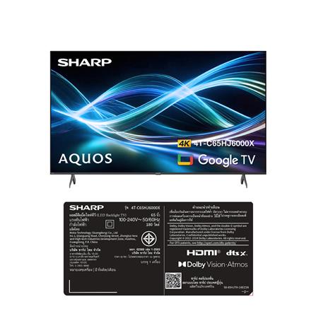 ทีวีแอลอีดี 65 นิ้ว SHARP (4K, LED, GOOGLE TV) 4T-C65HJ6000X_9