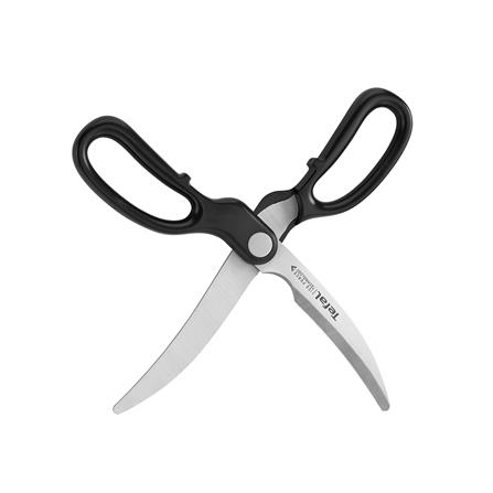 กรรไกรตัดอาหารปลายโค้ง TEFAL ICE FORCE K1750724 สีเงิน_1