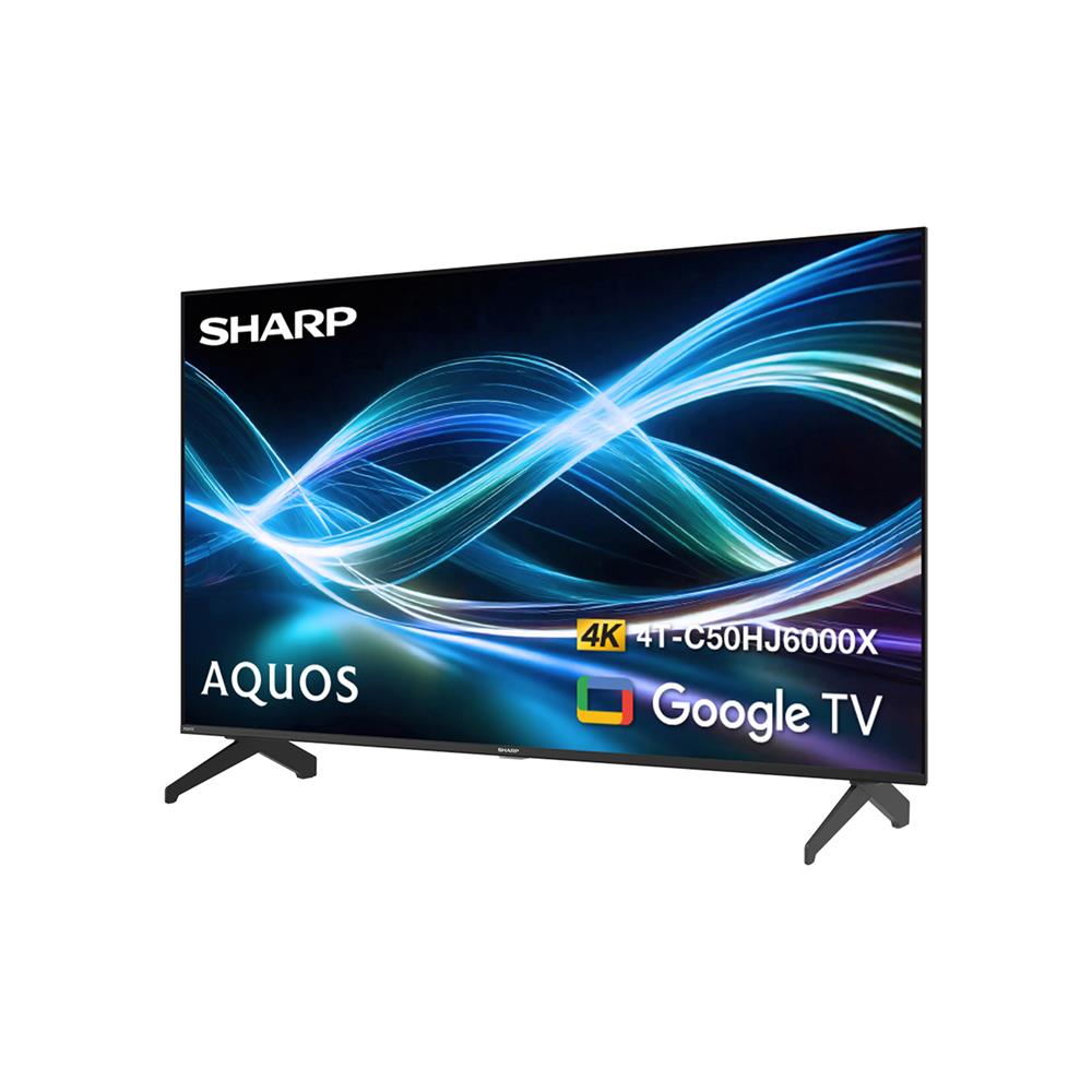 ทีวีแอลอีดี 50 นิ้ว SHARP (4K, LED, GOOGLE TV) 4T-C50HJ6000X