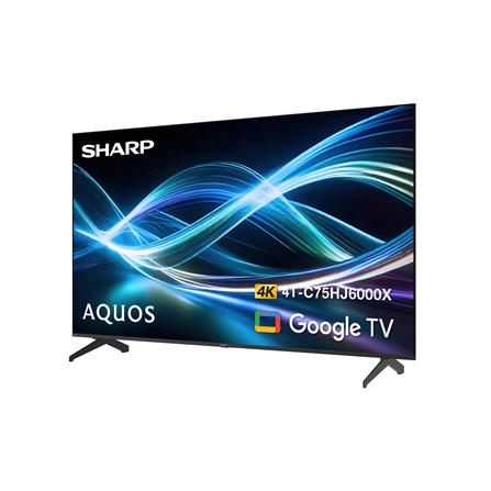 ทีวีแอลอีดี 75 นิ้ว SHARP (4K, LED, GOOGLE TV) 4T-C75HJ6000X_1
