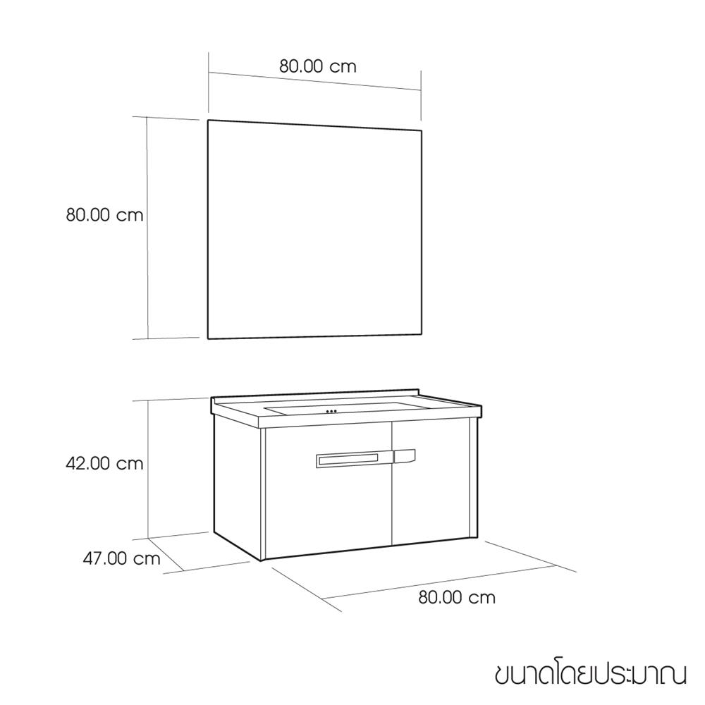 อ่างเคาน์เตอร์ WSP BSCC-146 สีดำ