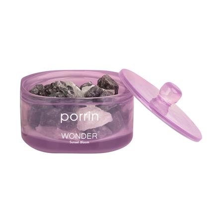 ชุดหินอโรม่าพร้อมน้ำหอม PORRIN WONDER 500 กรัม + 30 มล._1
