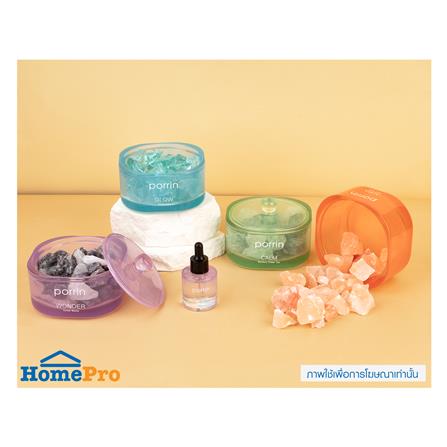 ชุดหินอโรม่าพร้อมน้ำหอม PORRIN WONDER 500 กรัม + 30 มล._3