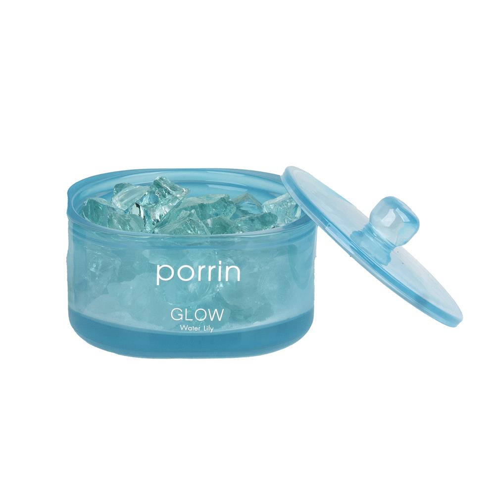 ชุดหินอโรม่าพร้อมน้ำหอม PORRIN MOOD OF THE DAY 500 กรัม + 30 มล. GLOW